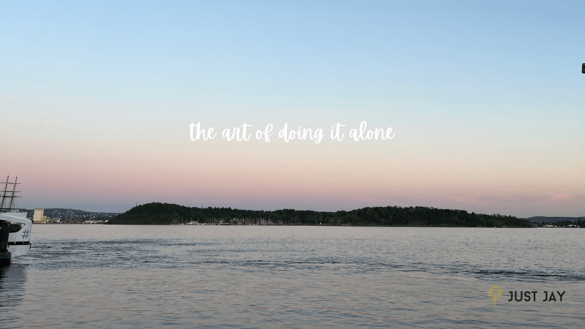 travel solo travel adventure sunset